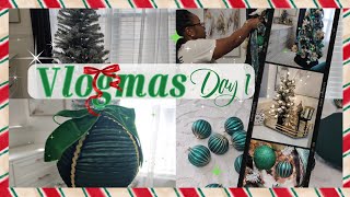 Vlogmas Day 1 | Recovering | Decorating my office tree🎄