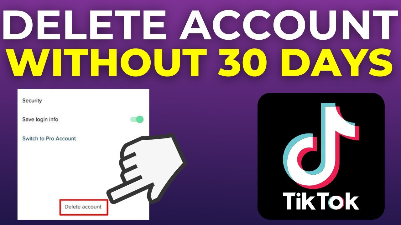 how-to-delete-tiktok-account-permanently-without-30-days-2025-youtube