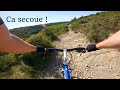 VTT une bonne descente ça secoue la Gopro