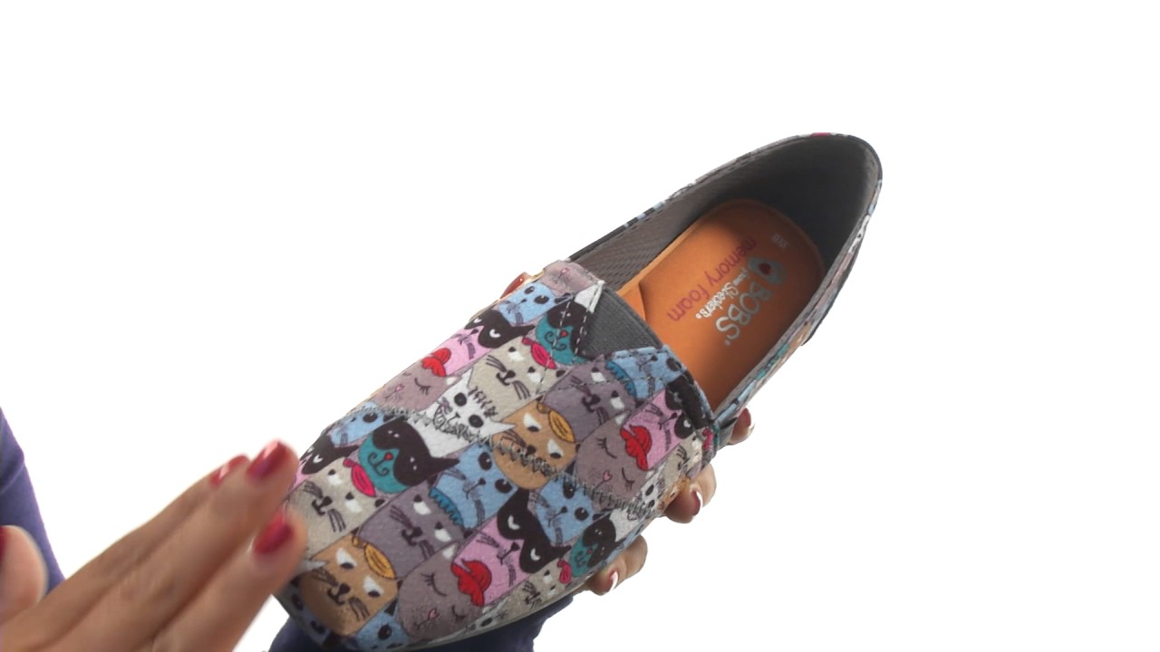 bobs cat print shoes