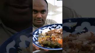 குதிரை Biryani -யா 🐎😱 | Uzbekistan | #shorts