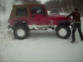 Snow wheeling