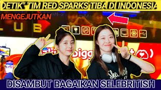pemain Red Spark terkejut dengan animo yang ditunjukkan oleh fans mega dari Indonesia