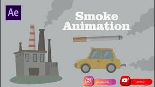 AFTER EFFECT TUTORIAL #3 - SMOKE ANIMATION | 5 MENIT BISA BIKIN ANIMASI KAYA GINI
