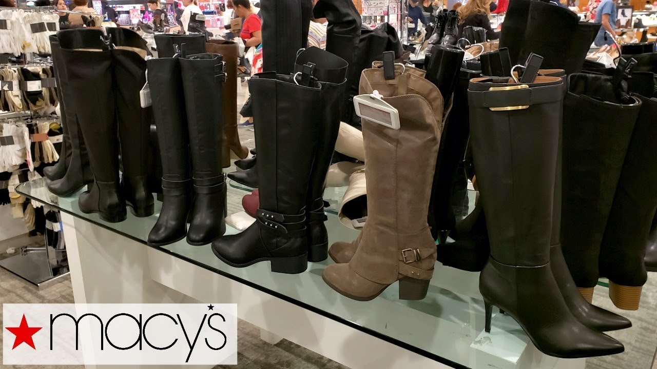 macy's shoes boots