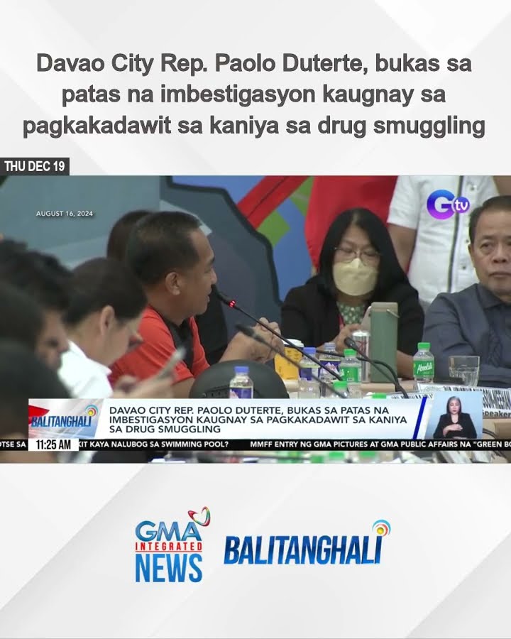 Davao City Rep. Paolo Duterte, bukas sa patas na imbestigasyon kaugnay sa... | Balitanghali