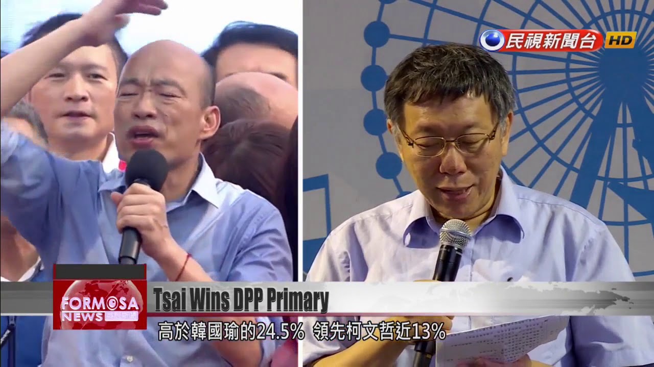 Tsai Ing-wen wins DPP primary poll by wide margin