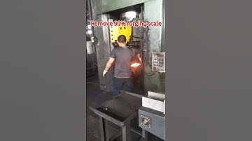 Forging Descaling Machine Steel Round Bar Surafce Cleaning