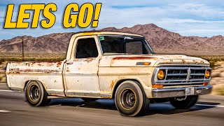 My F100 Races Across the Desert! Will We Make it in Time?