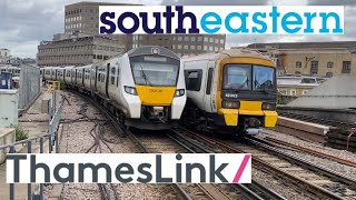 Southeastern & Thameslink Train Observations at London Bridge Station