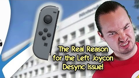 The Real Reason for the Left Joycon Desync Issue!