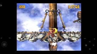Throwing right Mainbrace Mayhem wrong warp glitch - DKC2