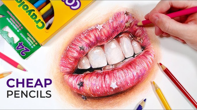 How to Draw with Markers and Colored Pencils - Smiling Colors