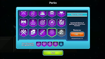 Opening 100 Shard booster, perk lv 115? | pixel world