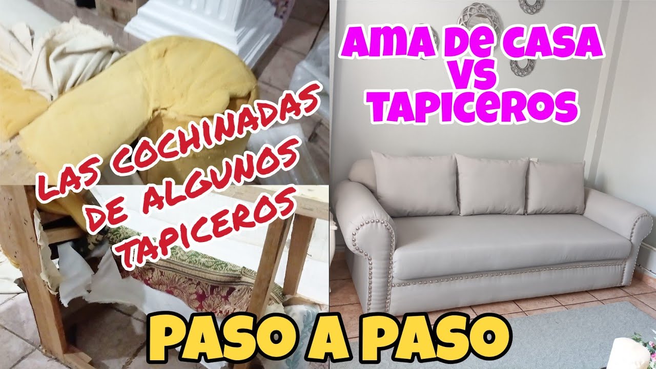 Cómo tapizar un sillon de viejo a nuevo | Hazlo tu misma | cómo tapizar una  sala - thptnganamst.edu.vn