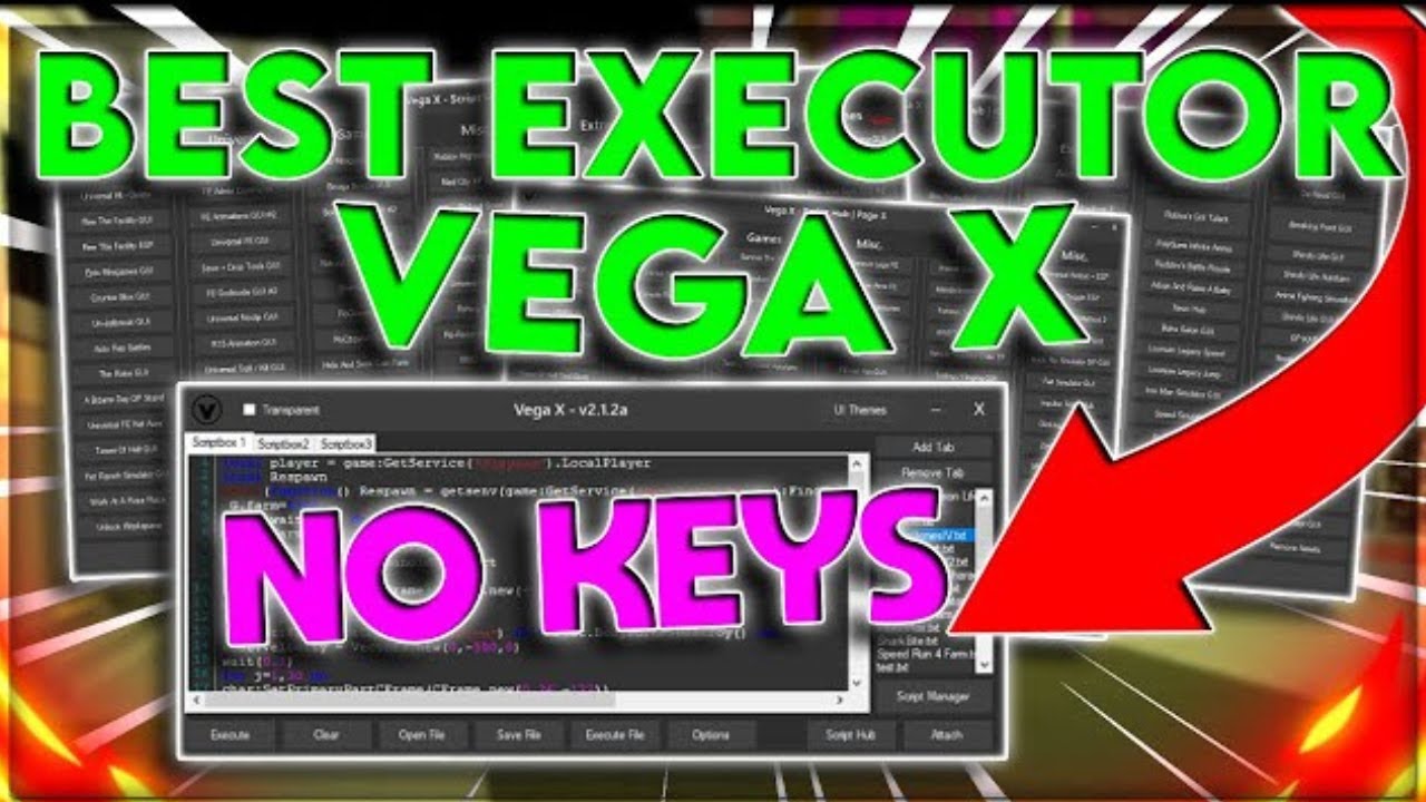 Vega X, Best Executor for Roblox