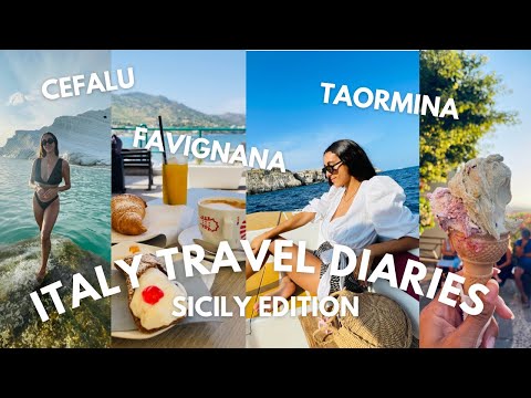 ✨ITALY TRAVEL VLOG 2022 | sicily, cefalu, taormina, marsala | iMethod