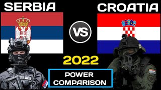 Serbia vs Croatia Military Power Comparison 2022 | Croatia vs Serbia military power 2022