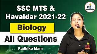 SSC MTS & Havaldar 2021-22 All Biology Questions