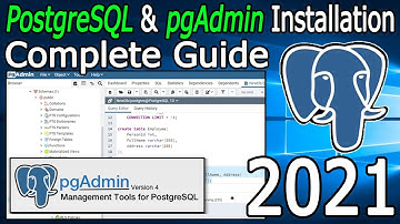 How to Install PostgreSQL 13 & pgAdmin 4 on Windows 10 [ 2021 Update ] Complete guide