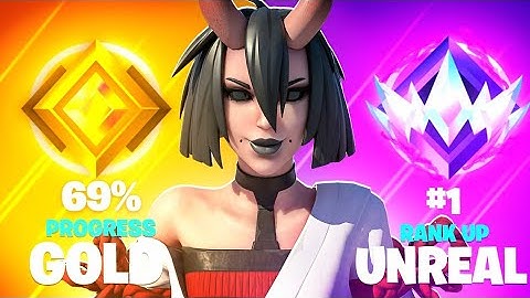 Gold to Unreal Chapter 6 SPEEDRUN (Fortnite Ranked)