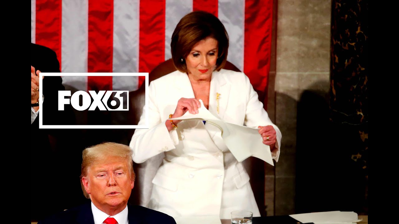 Nancy Pelosi rips Donald Trump's State of the Union Speech