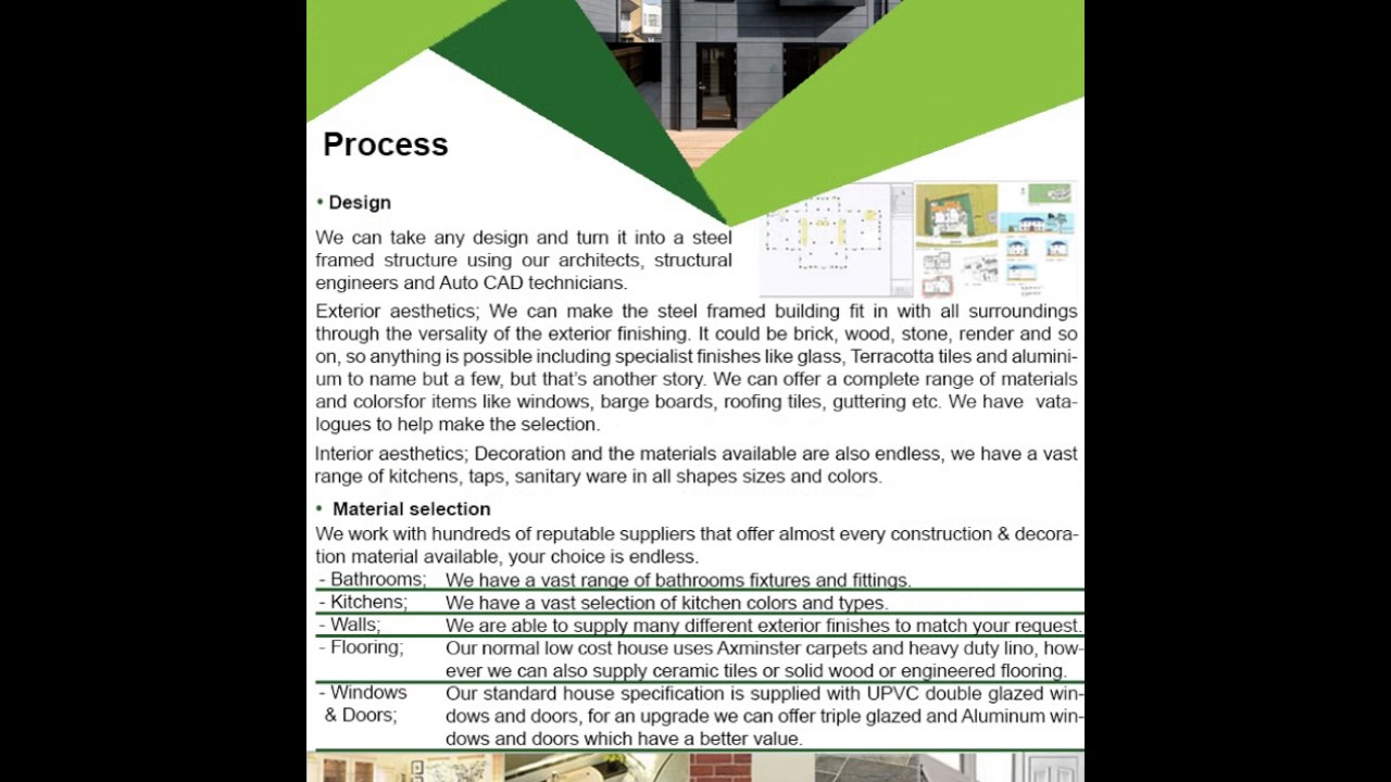 Sample House Building Process