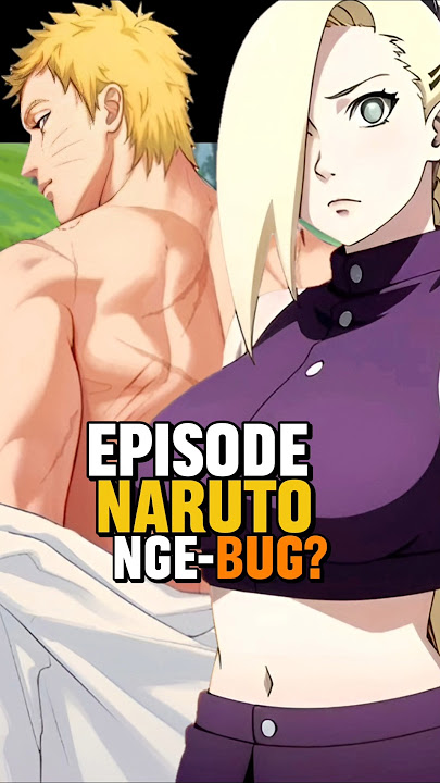 Kesalahan animasi pada anime naruto?