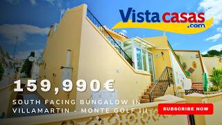 Sunny South Facing Bungalow in Villamartin with Huge Roof Solarium! 159,990€