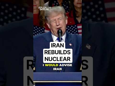 Video Iran Rebuilds Ballistic Missiles as Trump Issues Major Warning
