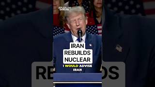 Iran Rebuilds Ballistic Missiles as Trump Issues Major Warning #Iran #israel Israel Has Taken The Nuclear Option
