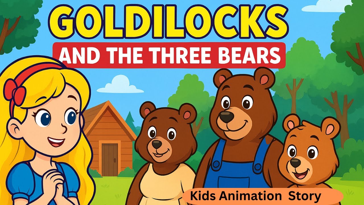 Goldilocks and the Three Bears 🐻👧 | Fun Kids Animation Story - YouTube