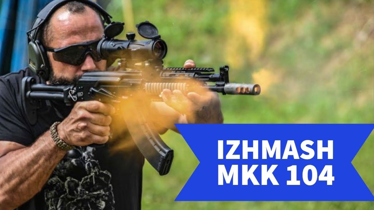 Izhmash MKK 104 semi-automatic rifle in 7.62x39 caliber