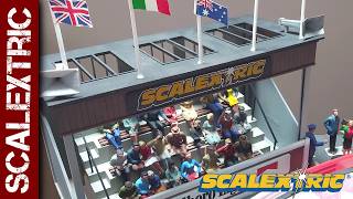 Quick Scalextric update - Grandstand painting