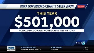 Annual charity steer show at Iowa State Fair breaks fundraising record