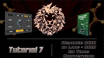 Max for Live: Remote MIDI to Time Conversion