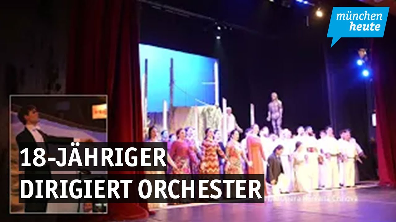 18-jähriger Maximilian Haberstock dirigiert eigenes Orchester!