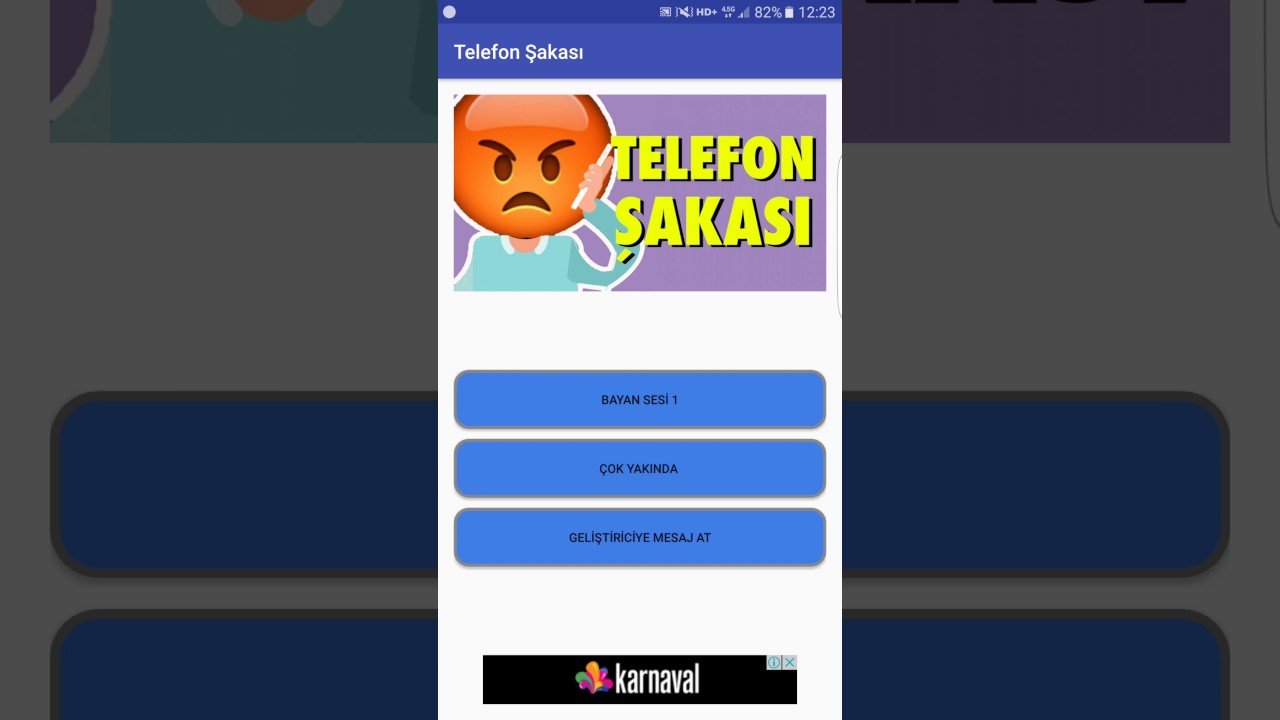 Telefon Şakası Bayan Sesi ve Erkek Sesi