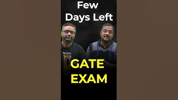 How Many Hours to Study In Last Days #byjusgate #gate2024 #youtubeshorts