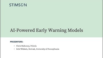 AI-Powered Early Warning Models