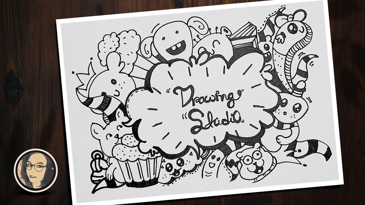 How to doodle art - YouTube