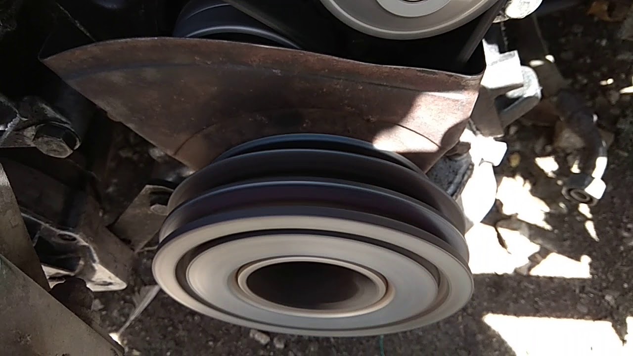 Биение шкива коленвала приора - 97 фото