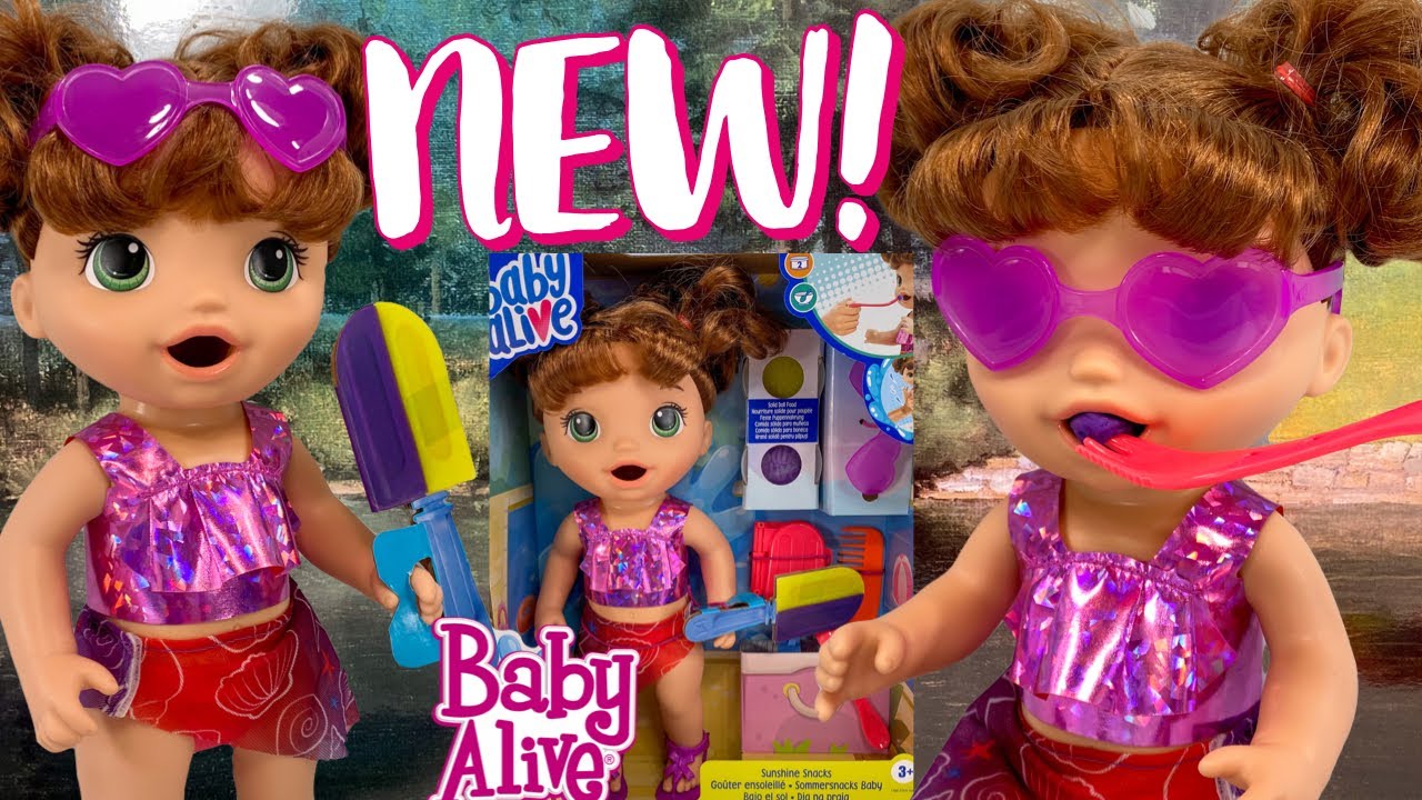 Baby Alive Sunshine Snacks Doll