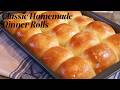 Classic Homemade Dinner Rolls - Christmas Special