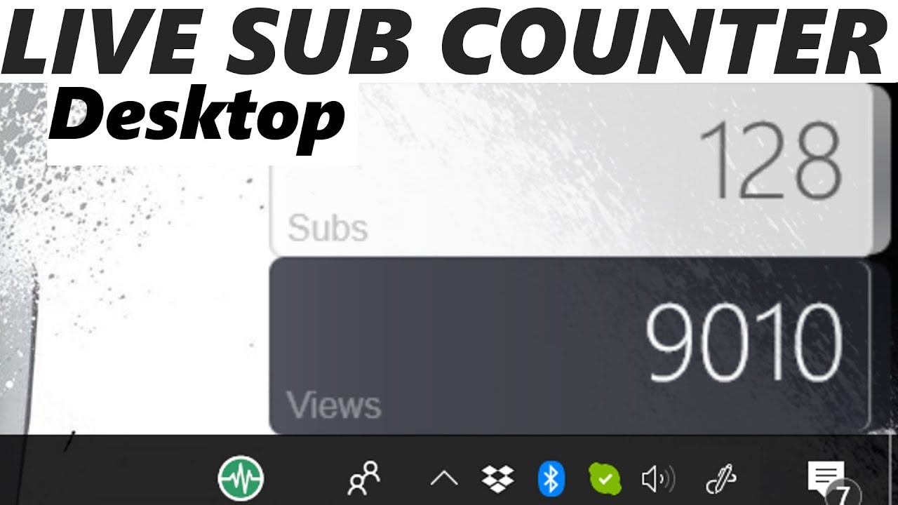 How to View Your Live Sub Count on  (DESKTOP) 