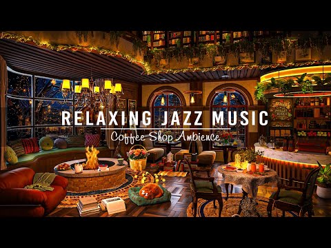 Soft Jazz Music & Cozy Coffee Shop Ambience ☕ Relaxing Piano Jazz Instrumental Music for Work, Study