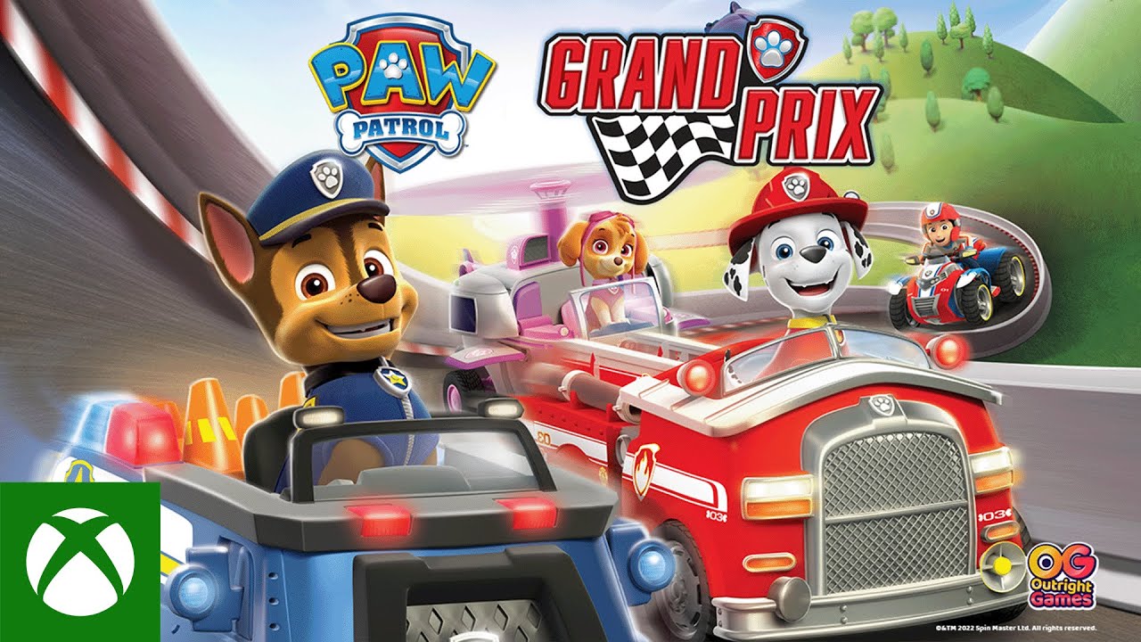 PAW Patrol Grand Prix - Announce Trailer - YouTube