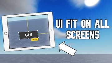 How to Make UI Fit on All Screens in Roblox Studio!