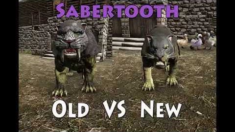 ARK - Sabertooth Old VS New