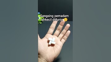 Cara membuat gangsing pemadam viral dari 1 penghapus #pemadamgangsing #gangsing #diy #idekreatif